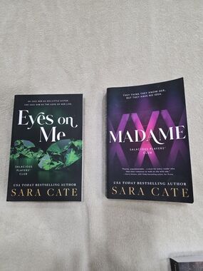 Eyes on Me Paperback Novel - Black & Green Cover Madame